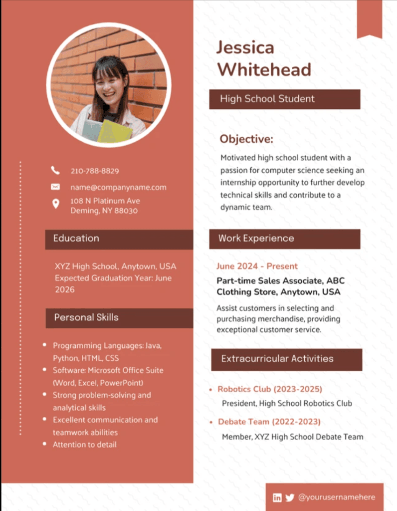 Resume template 2